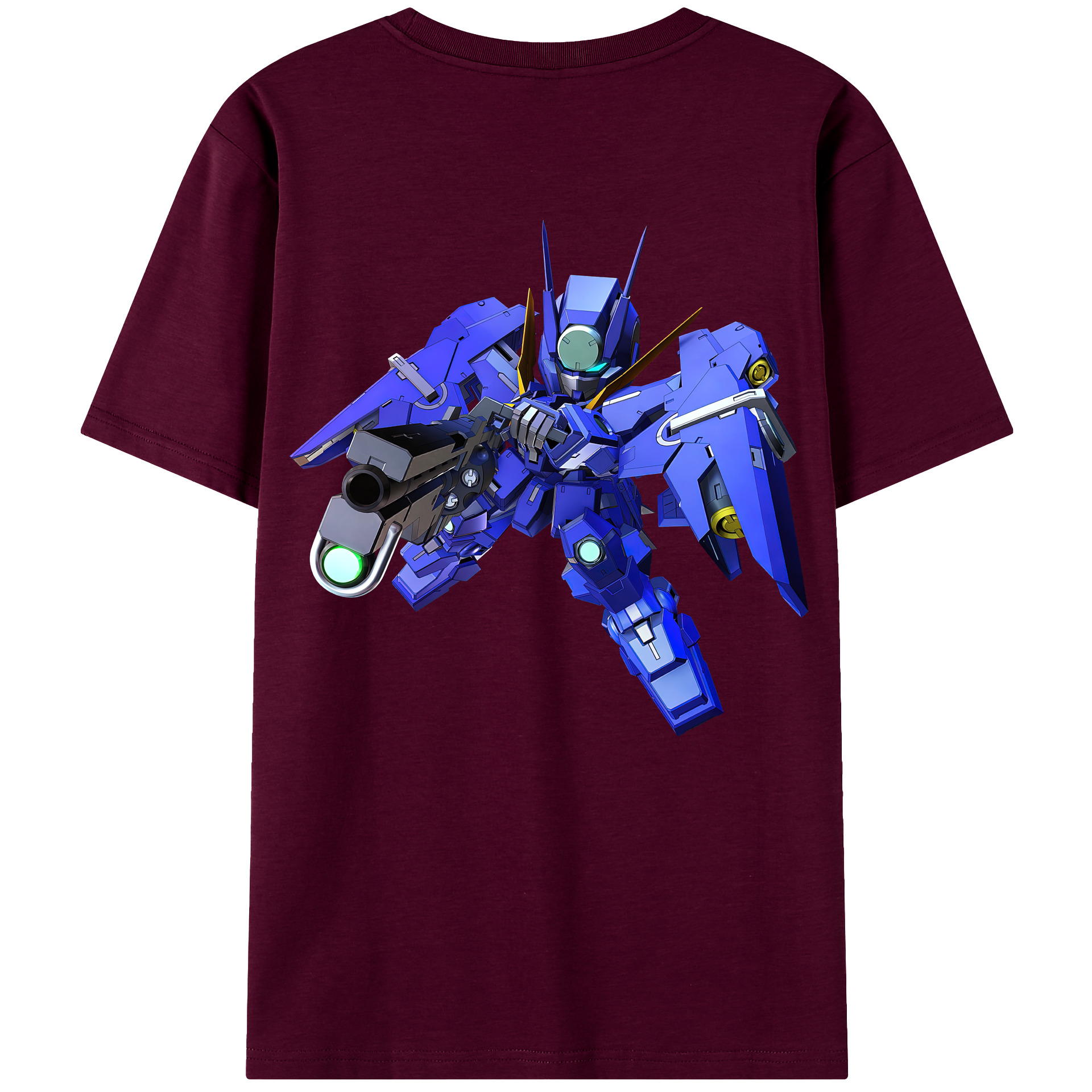 （画像用） 機動戦士ガンダム Mobile Suit Gundam レディース半袖Tシャツ(バックプリント)